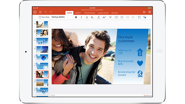 Ανακοινώθηκε το Microsoft Office for iPad