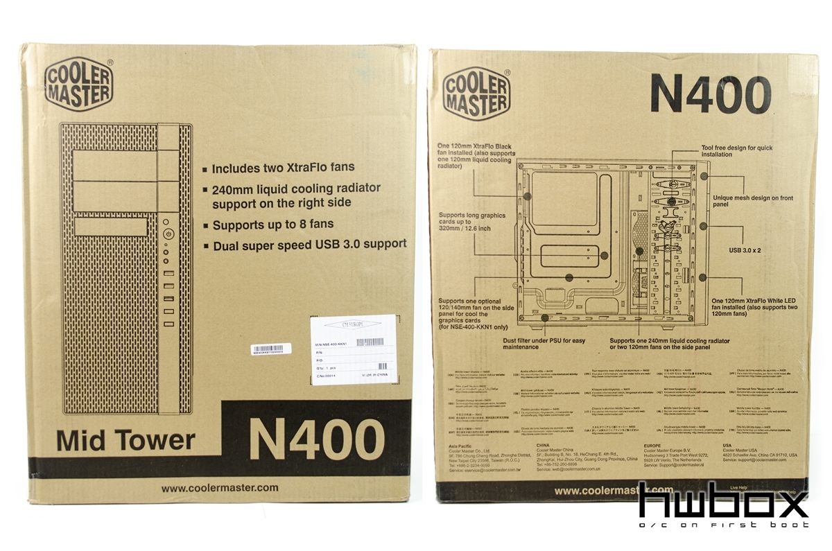 CoolerMaster N400: Cheap, yet rich
