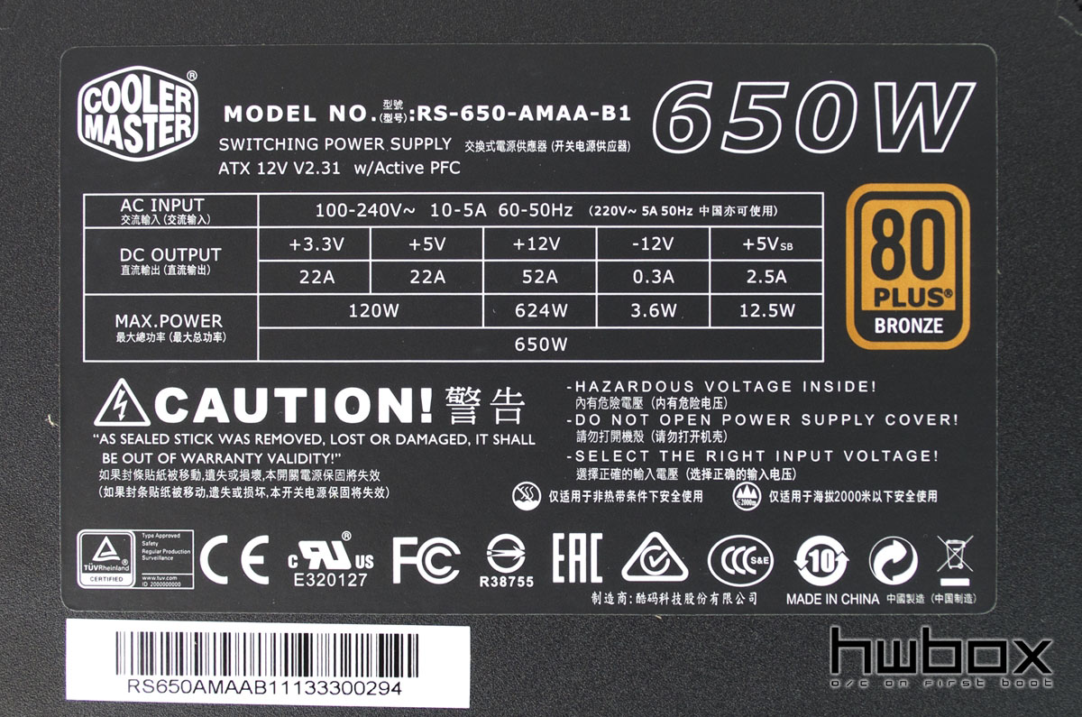 CoolerMaster G650M Review