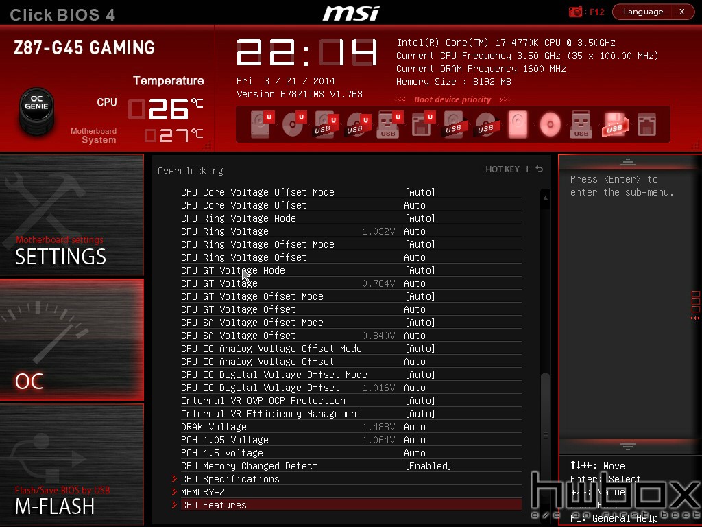 MSI Z87-G45 Gaming Review: The red dragon