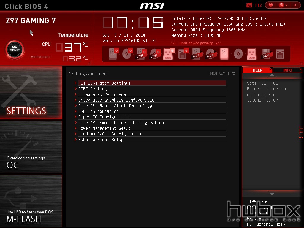 MSI Z97 Gaming 7 Review: Red, Black, and Gaming