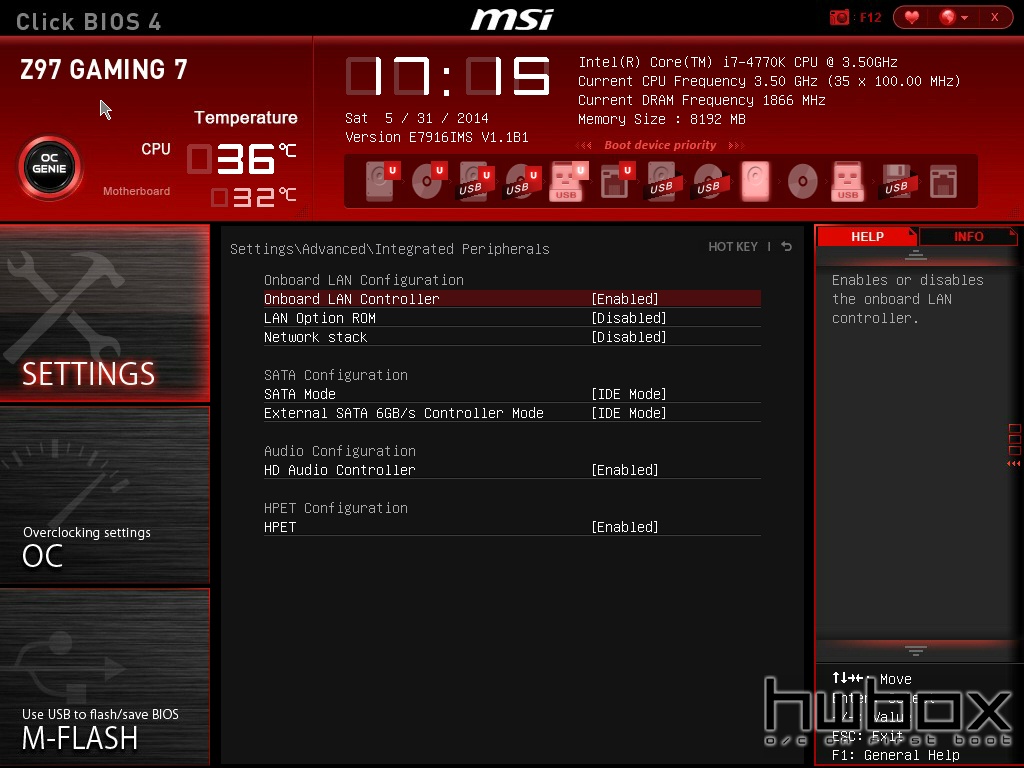 MSI Z97 Gaming 7 Review: Red, Black, and Gaming