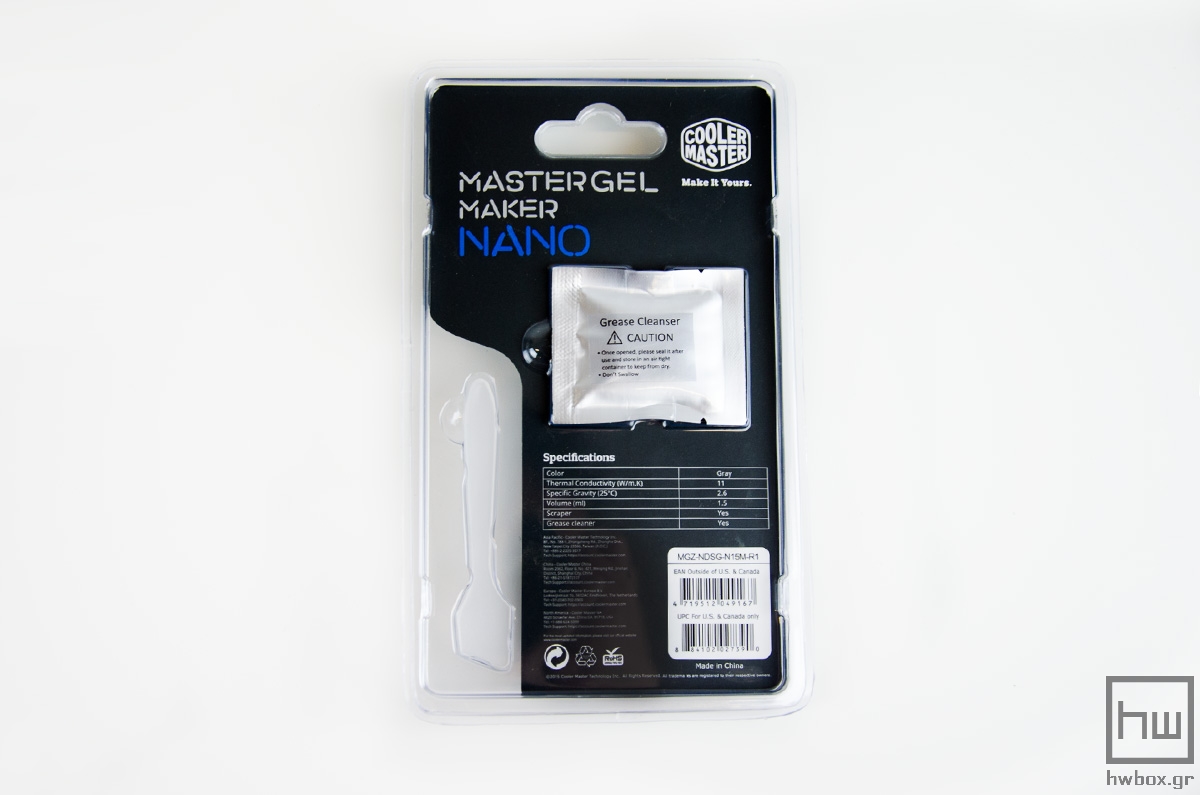 Cooler Master MasterGel Maker Nano Review: Against strong competition