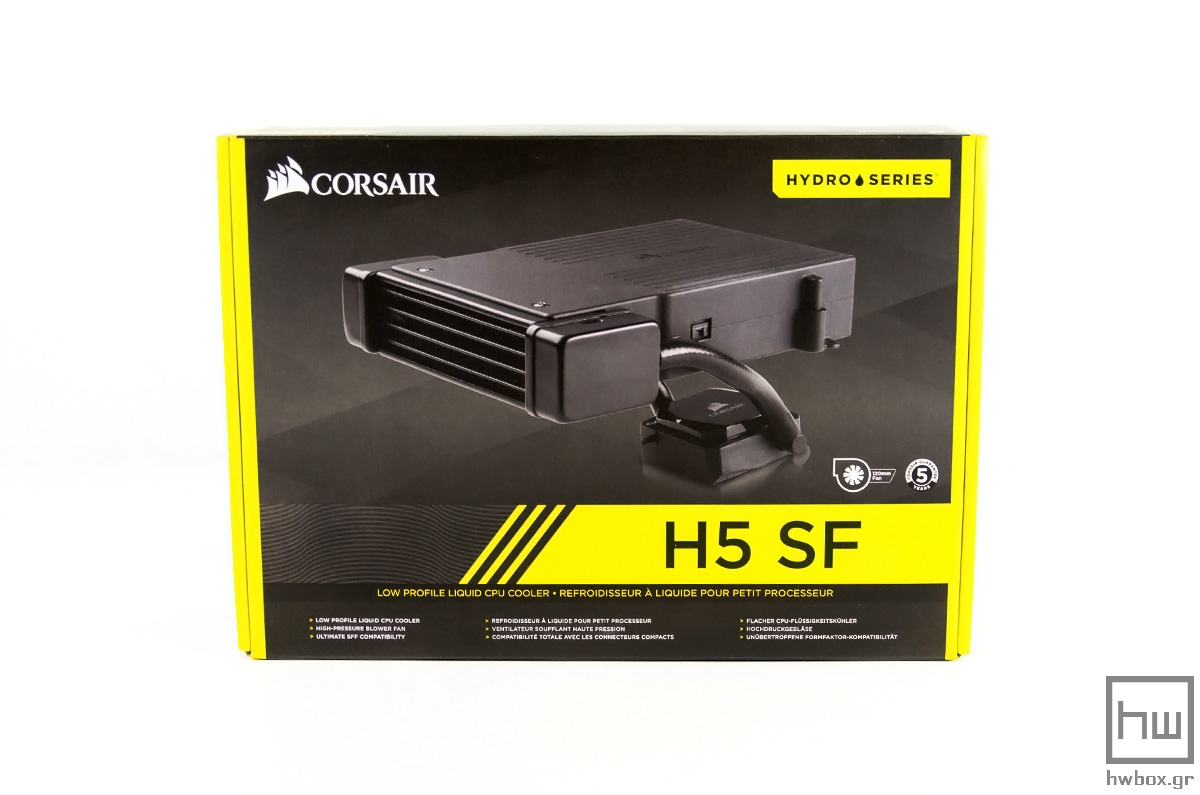 Corsair H5 SF Review: The different cooler