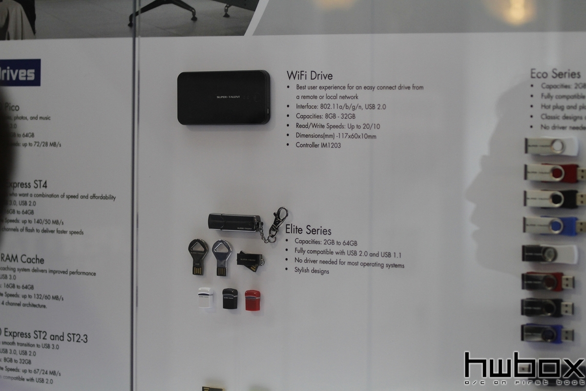 HWBOX @ Computex 2013: SuperTalent Raid και WiFi Drives για κορυφαίες επιδόσεις