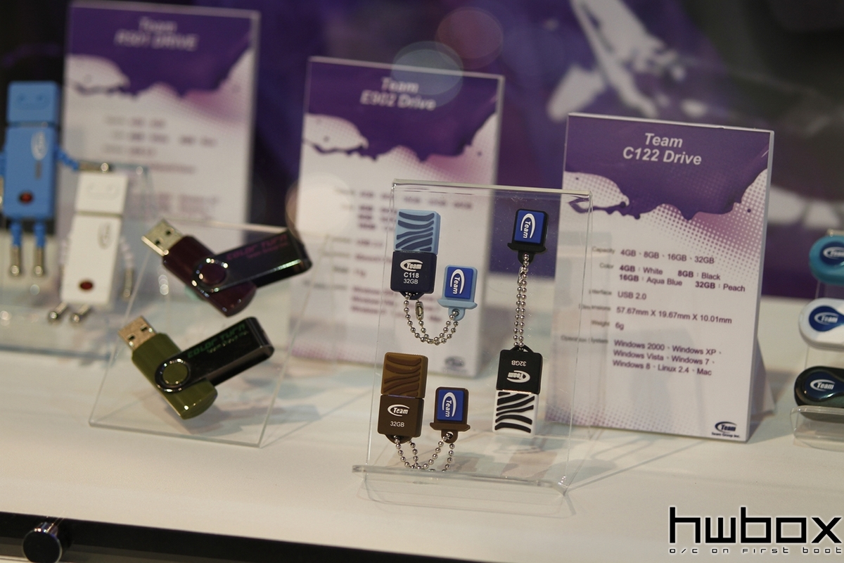 HWBOX @ Computex 2013: Λύσεις αποθήκευσης από την TeamGroup