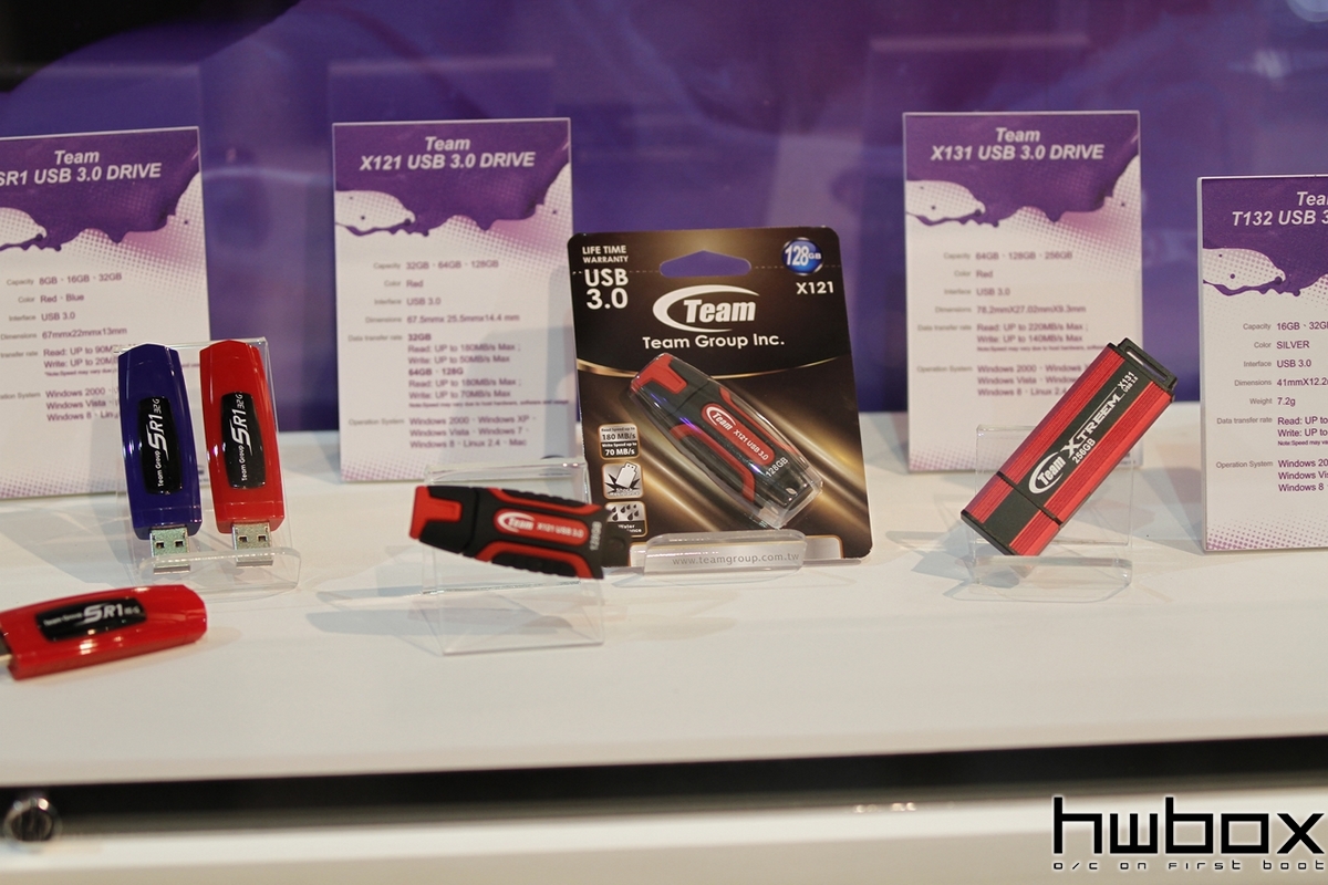 HWBOX @ Computex 2013: Λύσεις αποθήκευσης από την TeamGroup