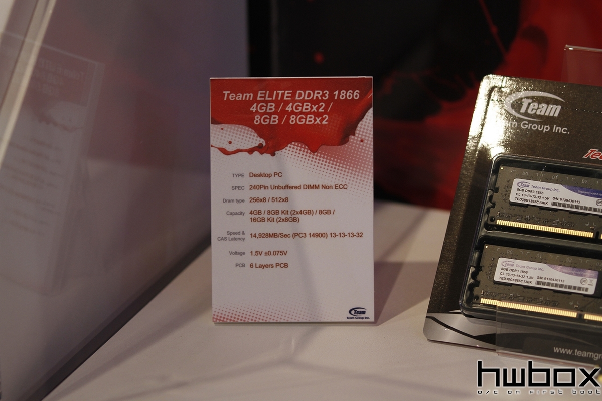 HWBOX @ Computex 2013: Λύσεις αποθήκευσης από την TeamGroup