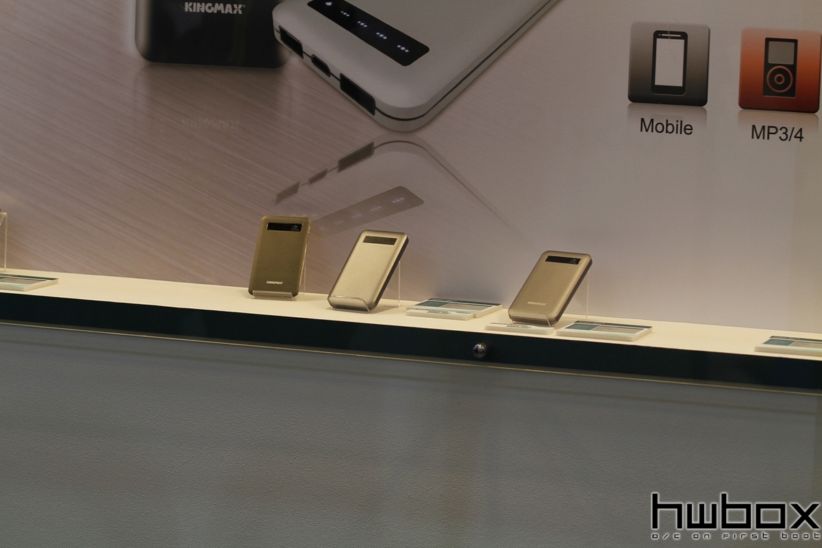 HWBOX @ Computex 2013: Storage, PowerBanks από την Kingmax