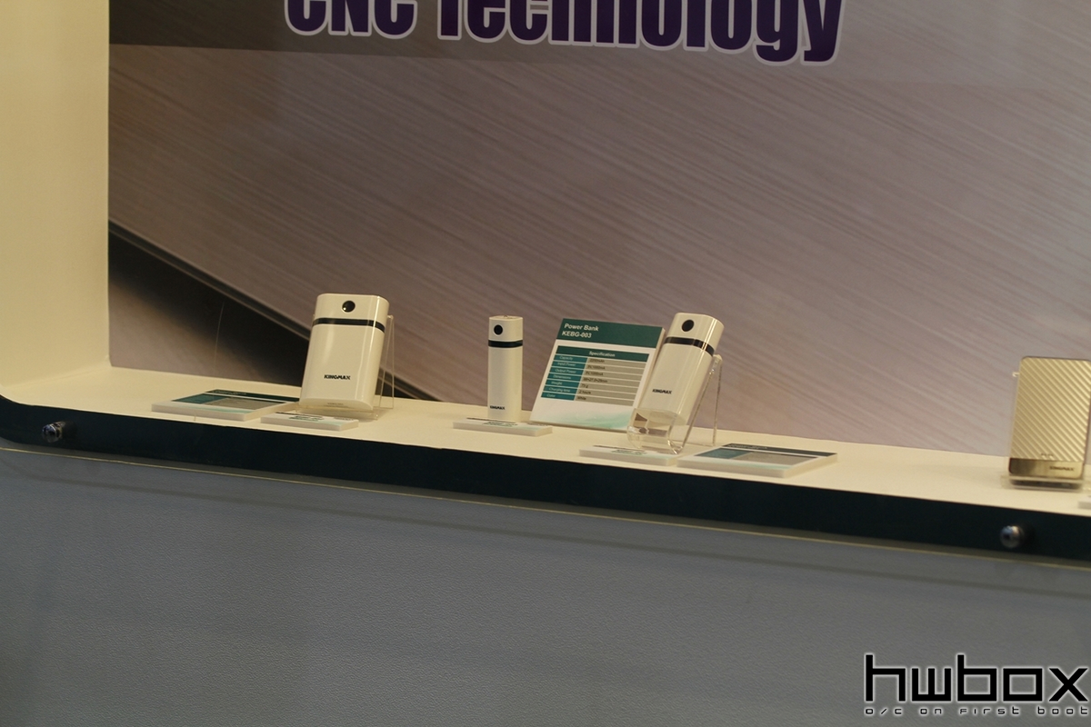 HWBOX @ Computex 2013: Storage, PowerBanks από την Kingmax