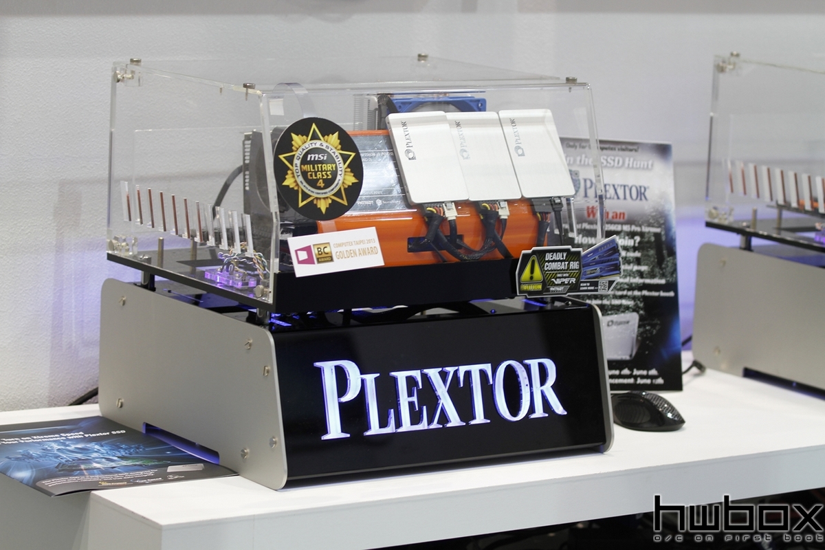 HWBOX @ Computex 2013: Νέα οικογένεια SSD από την Plextor