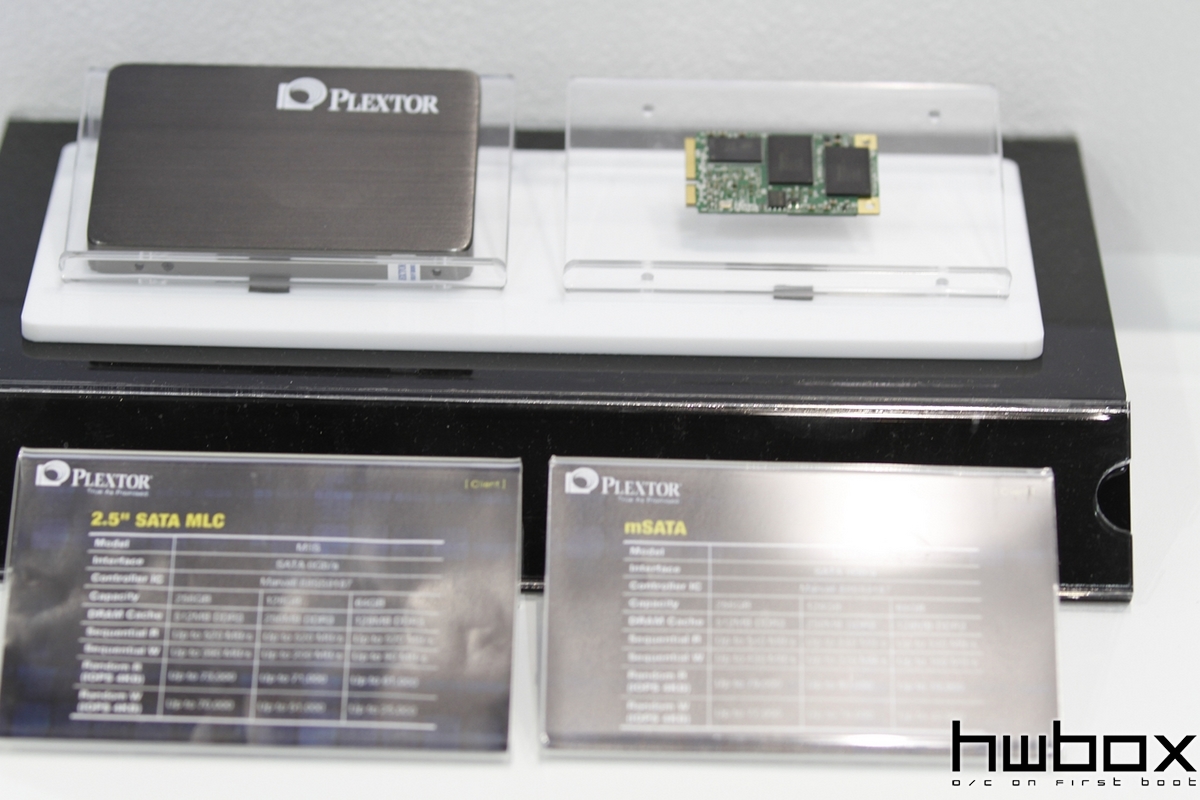 HWBOX @ Computex 2013: Νέα οικογένεια SSD από την Plextor