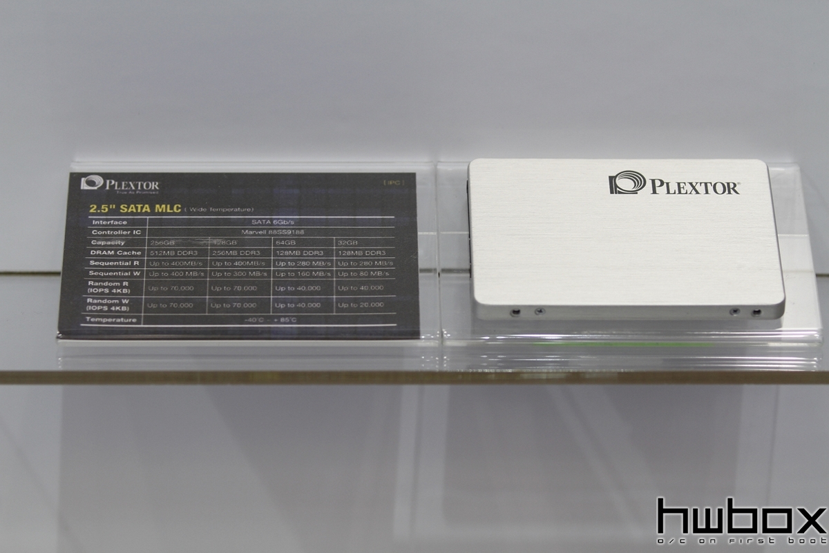 HWBOX @ Computex 2013: Νέα οικογένεια SSD από την Plextor