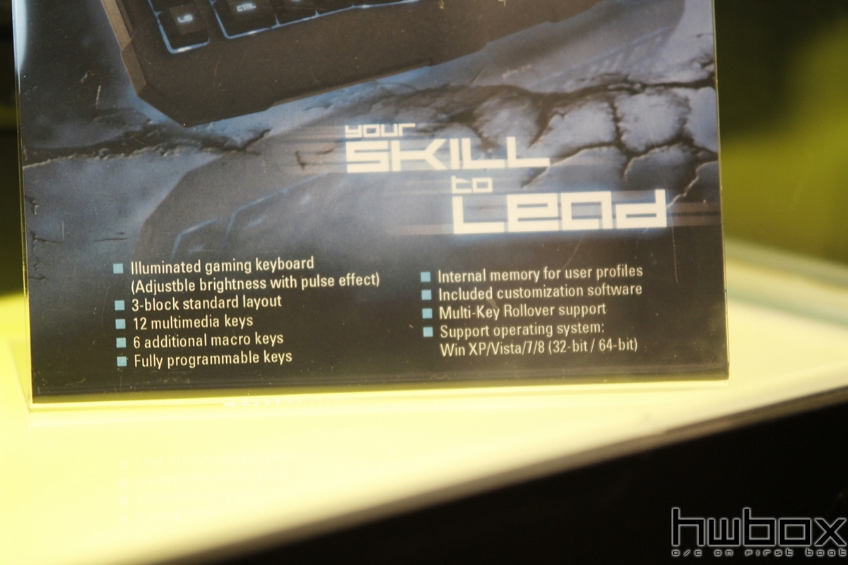 HWBOX @ Computex 2013: Sharkoon's Peripheral Corner