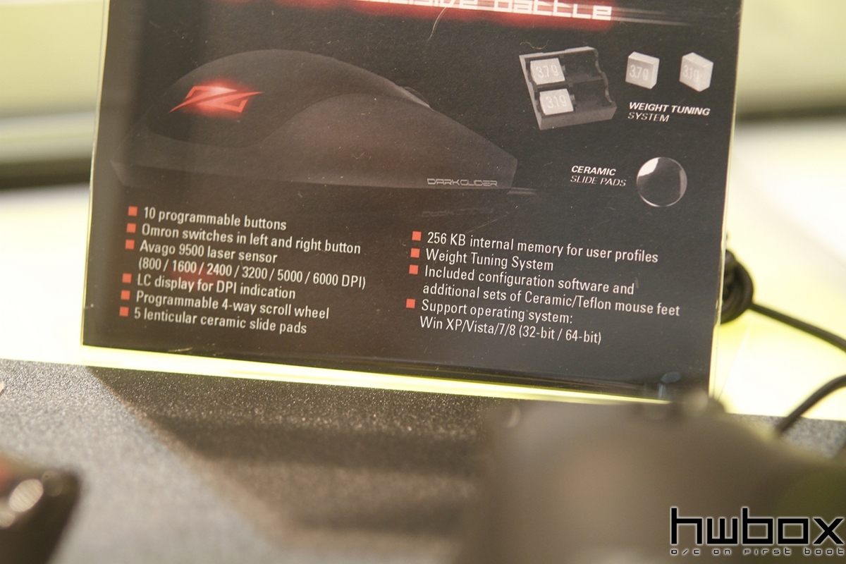 HWBOX @ Computex 2013: Sharkoon's Peripheral Corner