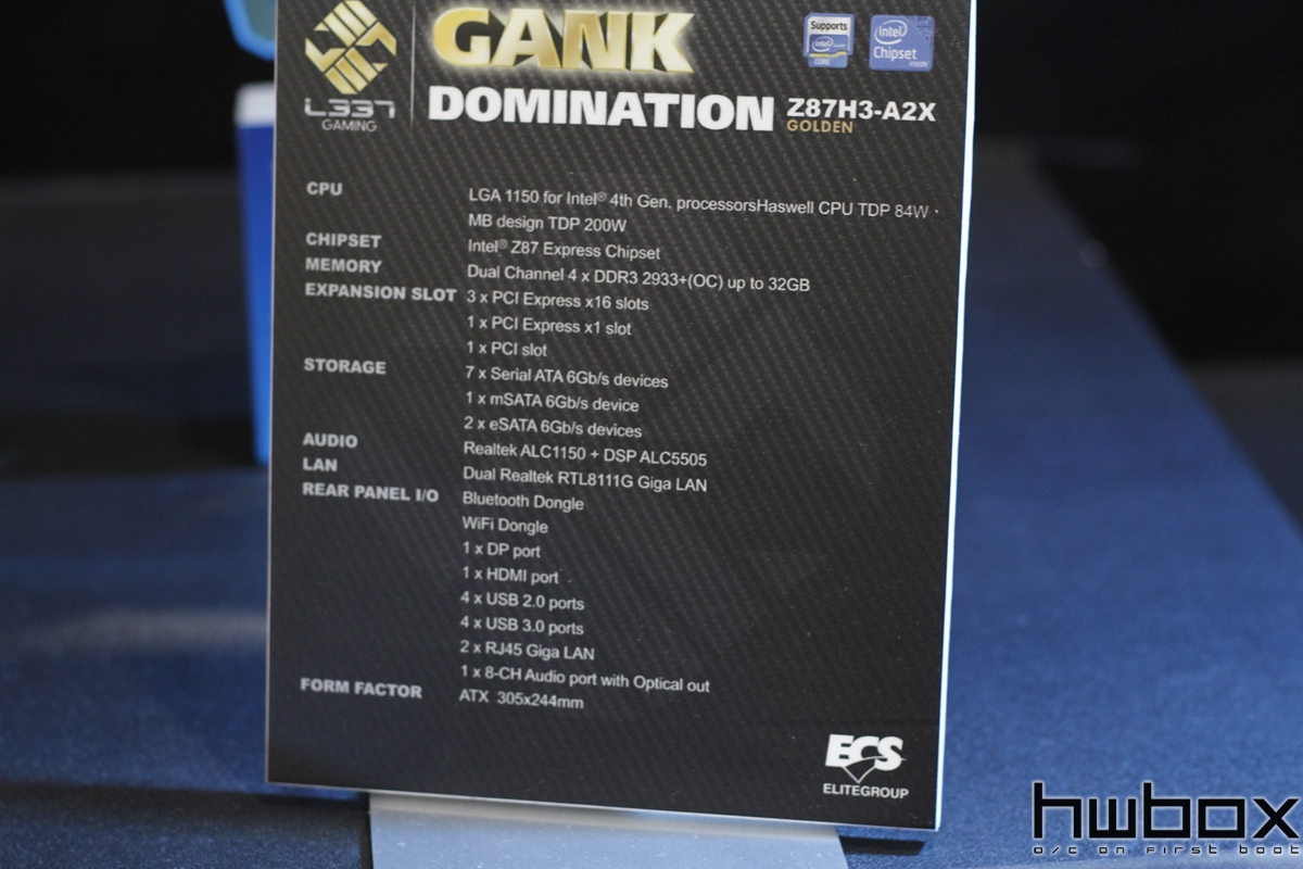 HWBOX @ Computex 2013: ECS Hardware για όλους