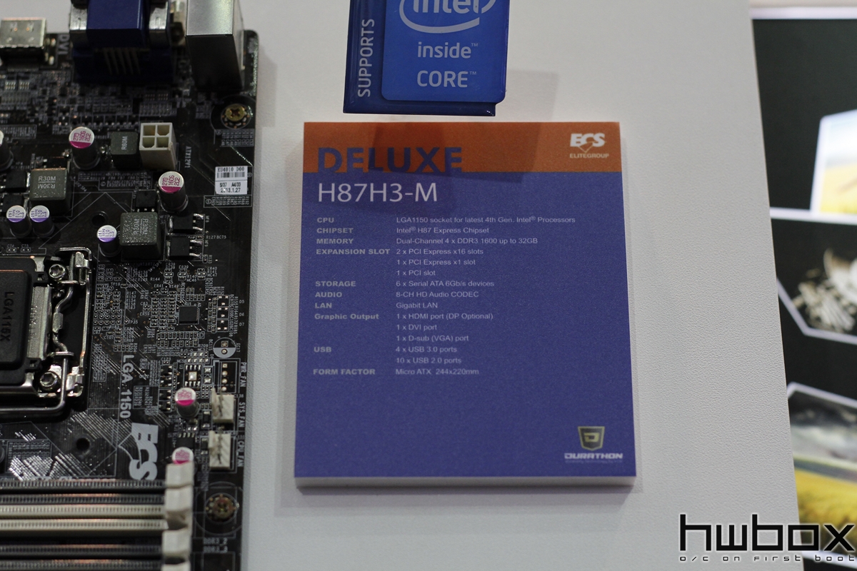 HWBOX @ Computex 2013: ECS Hardware για όλους