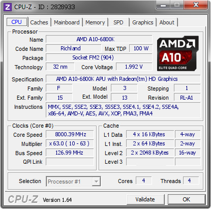 AMD A10-6800k: Αγγίζοντας τα 8GHz!