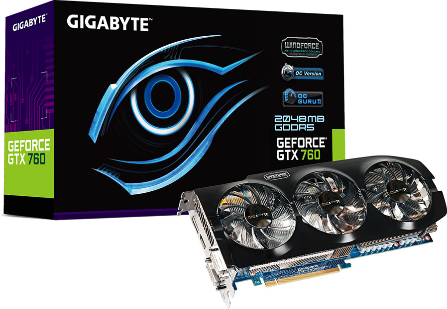 Gigabyte GTX 760: Νέες υπερχρονισμένες κάρτες με WindForce Cooler