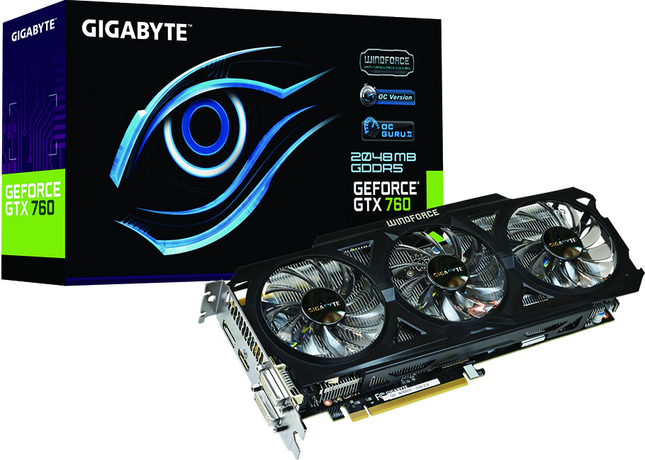 Gigabyte GTX 760: Νέες υπερχρονισμένες κάρτες με WindForce Cooler