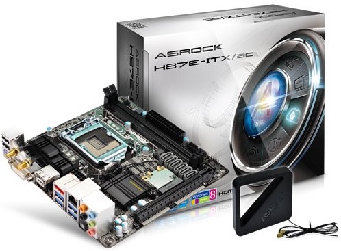 ASRock H87E-ITX/ac: MultiMedia μητρική για Haswell CPU's