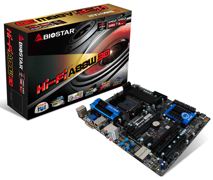 Biostar HiFi A88W FM2+ Motherboard