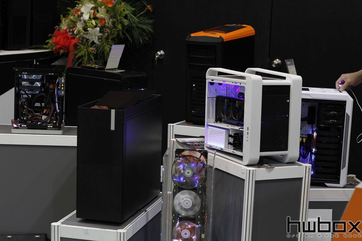 HWBOX @ Computex 2013: Xigmatek Case parade