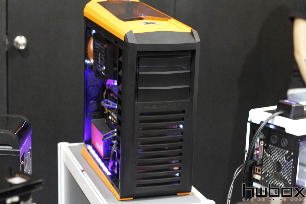 HWBOX @ Computex 2013: Xigmatek Case parade