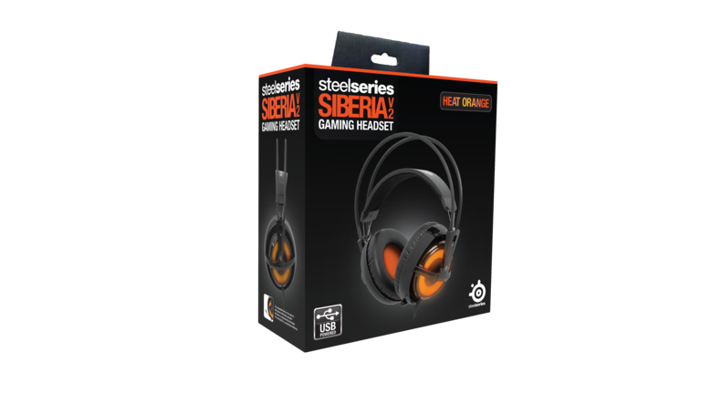 SteelSeries Siberia v2 Headset: Τώρα και σε πορτοκαλί!