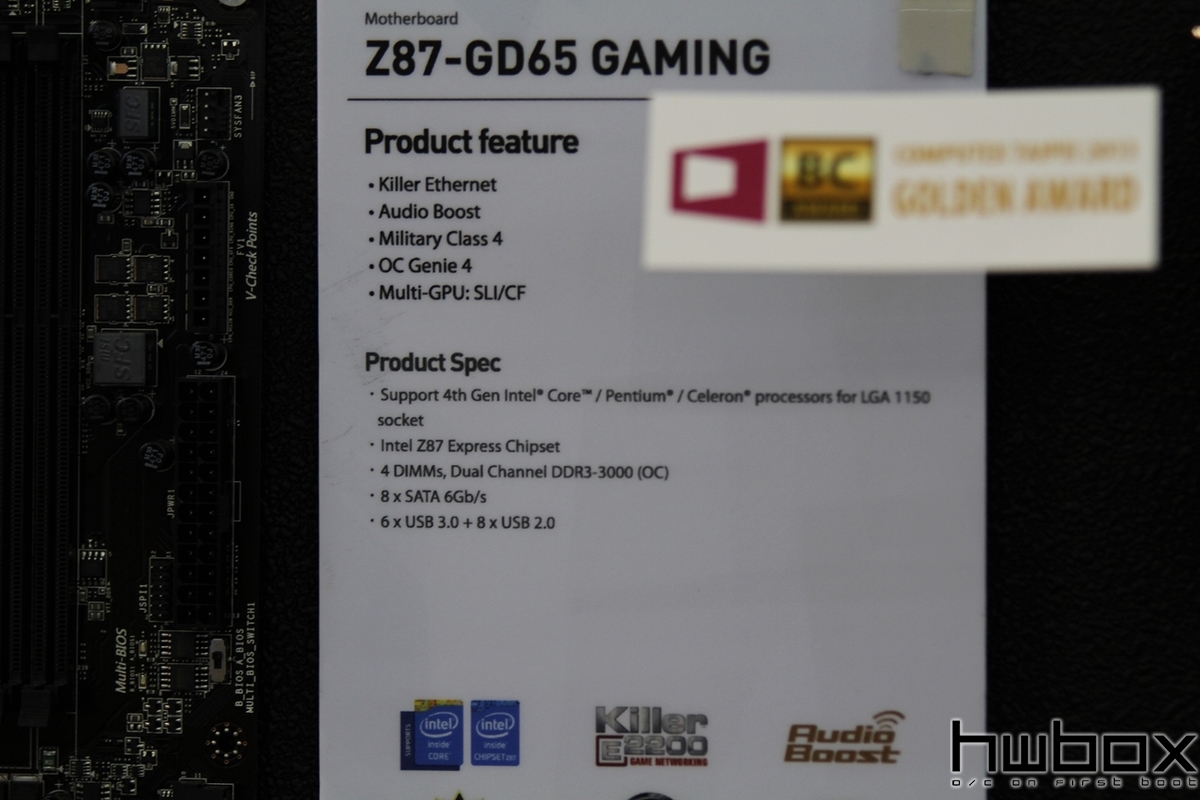 HWBOX @ Computex 2013:  MSi Gaming laptops και πολύ Hardware