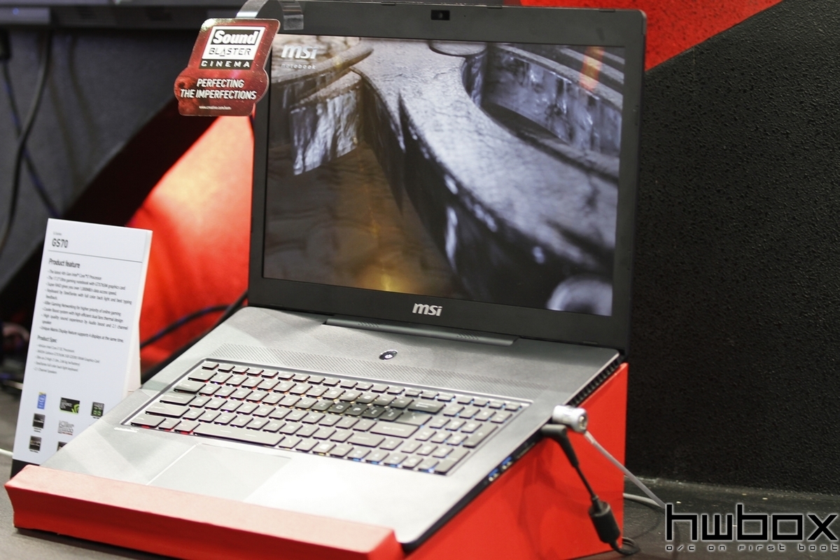 HWBOX @ Computex 2013:  MSi Gaming laptops και πολύ Hardware