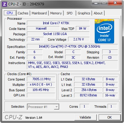 Intel Core i7 4770k: Η Team Russia χτύπησε 7GHz με retail CPU