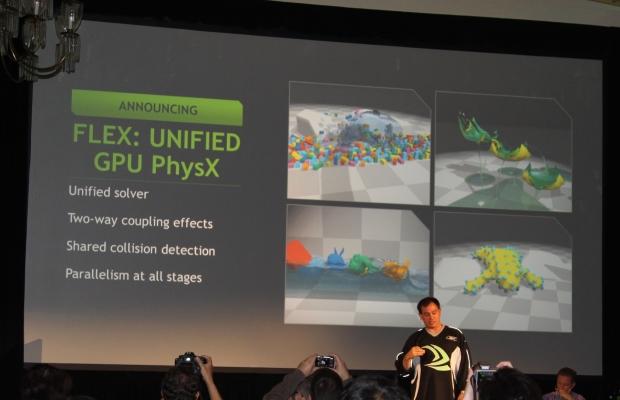 Η nVidia αποκαλύπτει το FLEX Physx!