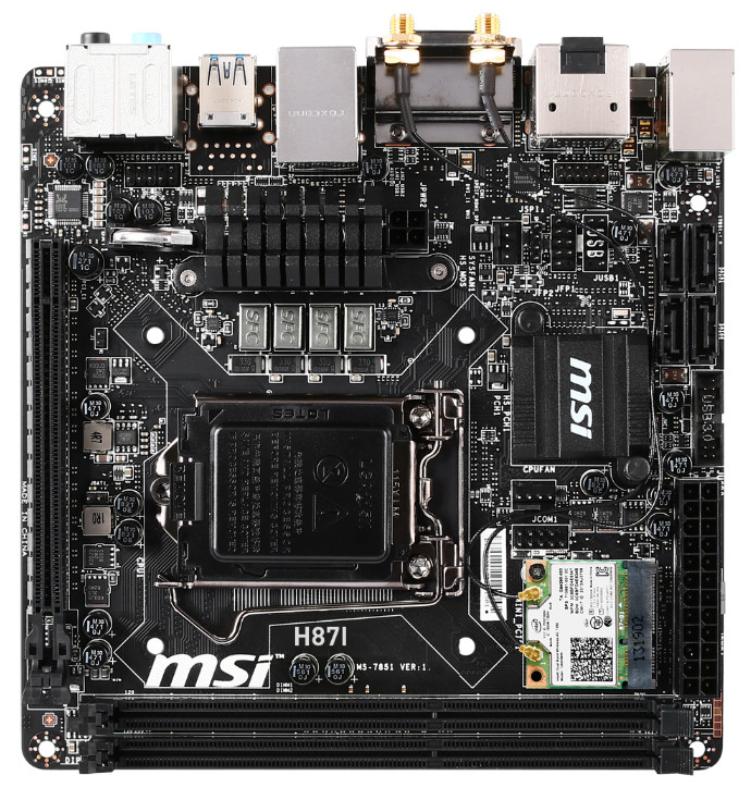 MSI H87I AC, μια multimedia Μητρική