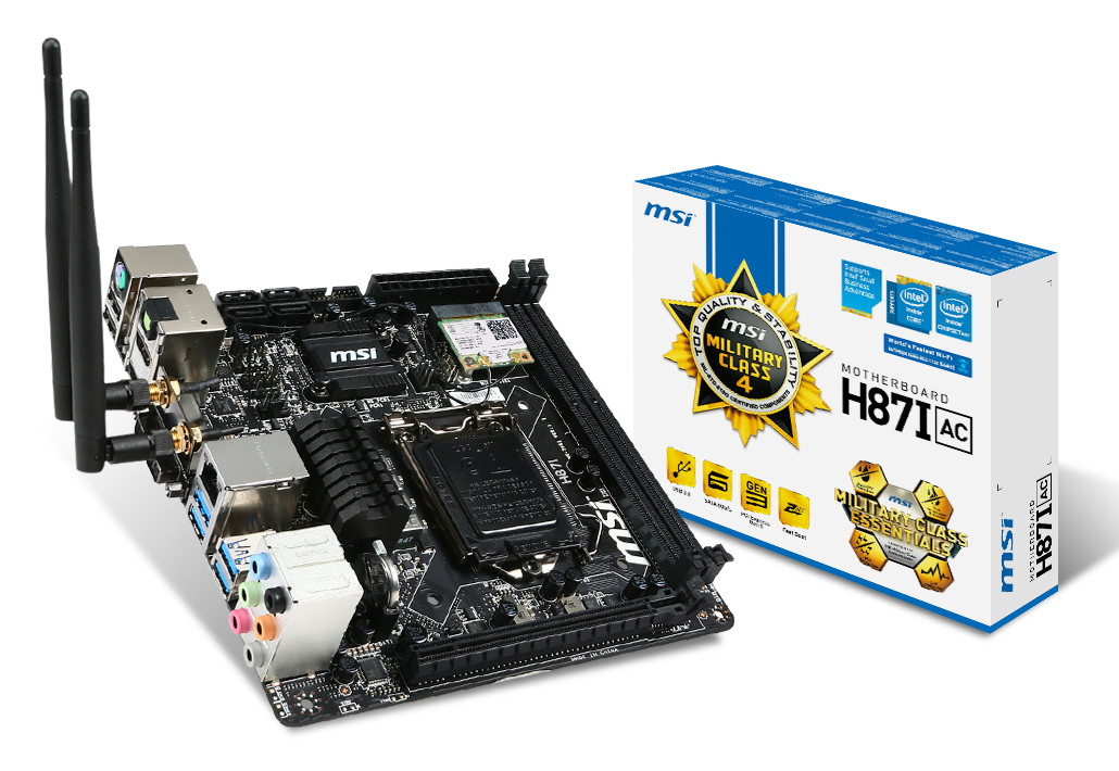 MSI H87I AC, μια multimedia Μητρική