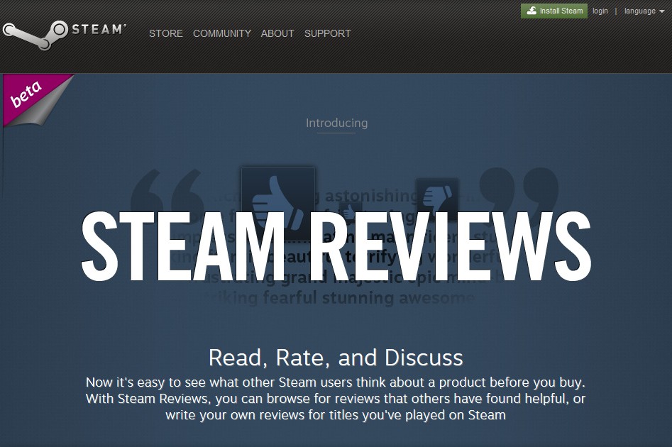 Νέα υπηρεσία Reviews από το Steam