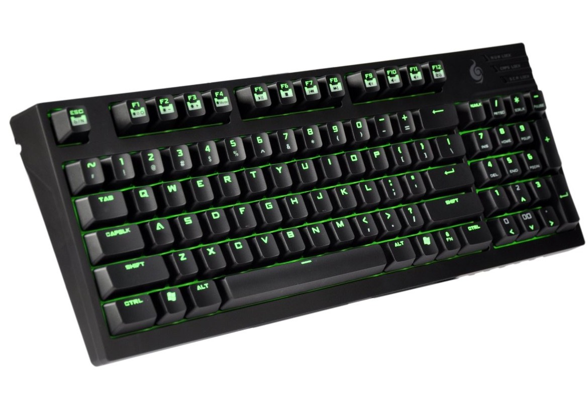 CoolerMaster QuickFire TK με Cherry MX Green switches