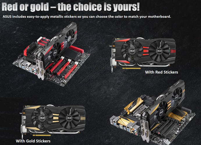 ASUS GTX 780 Ti DirectCU II με δώρο stickers δύο χρωμάτων!