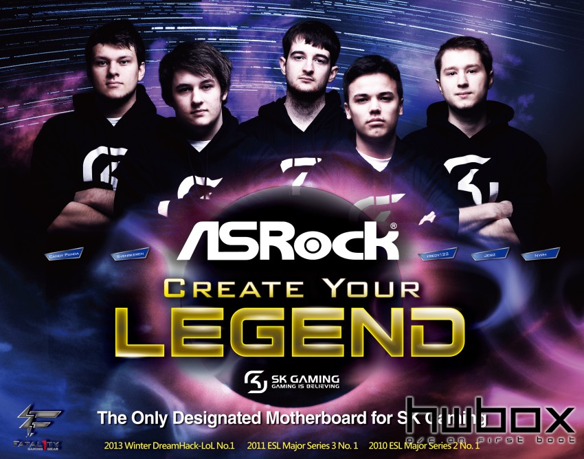 ASRock M8 recommended by SK Gaming