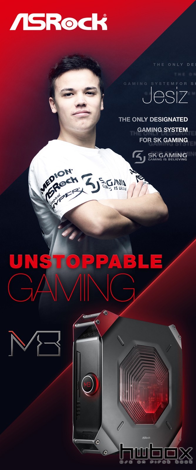ASRock M8 recommended by SK Gaming