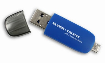 Super Talent USB 3.0 Express Motile flash Drive