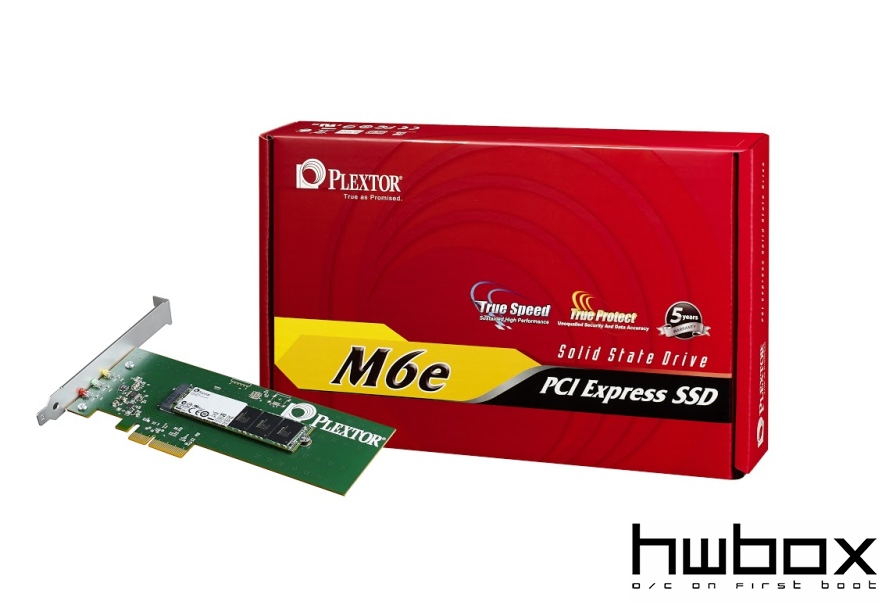 Επίσημη διαθεσιμότητα του Plextor M6e PCIe SSD Drive