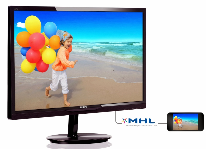 Philips 284R5QHAD MHL-Ready Monitor