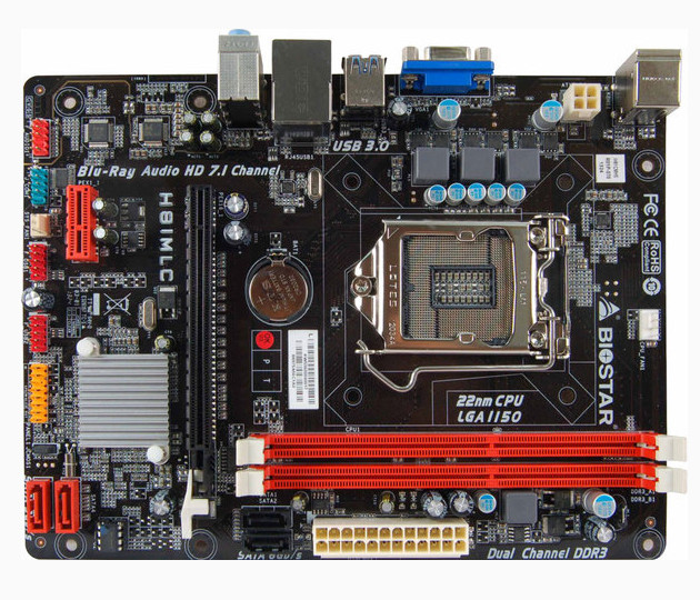 BIOSTAR H81MLC Micro ATX Board