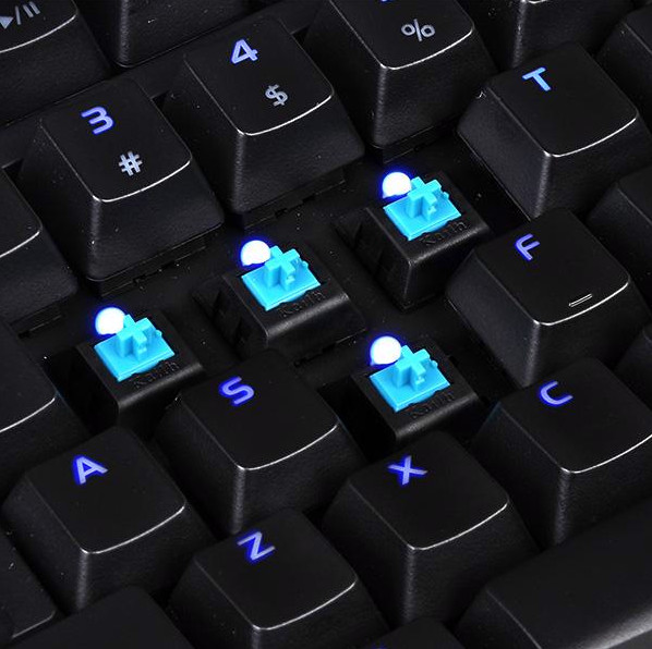 Tt eSPORTS POSEIDON Z Illuminated Mechanical Gaming KB