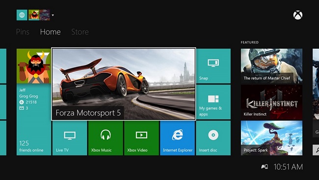 Διαθέσιμο το Xbox One firmware update
