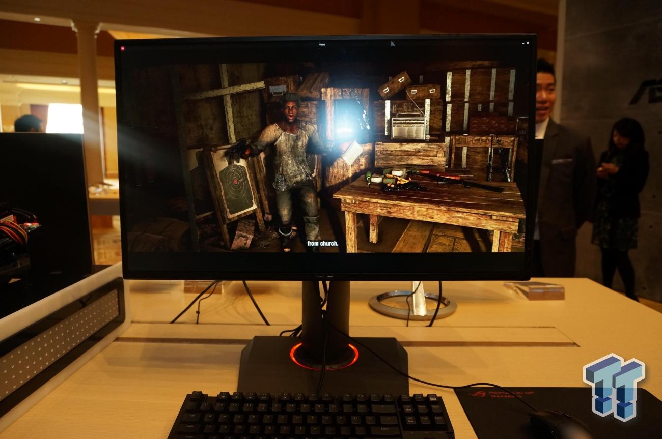 ASUS 4K 60Hz IPS-based NVIDIA G-SYNC Teaser στην CES 2015