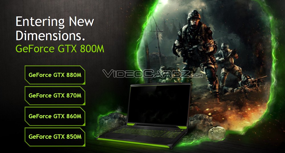 nVidia GTX 800 Series mobile GPUs @ CeBIT 2014