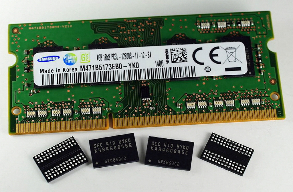 Samsung 4Gb DDR4 στα 20nm