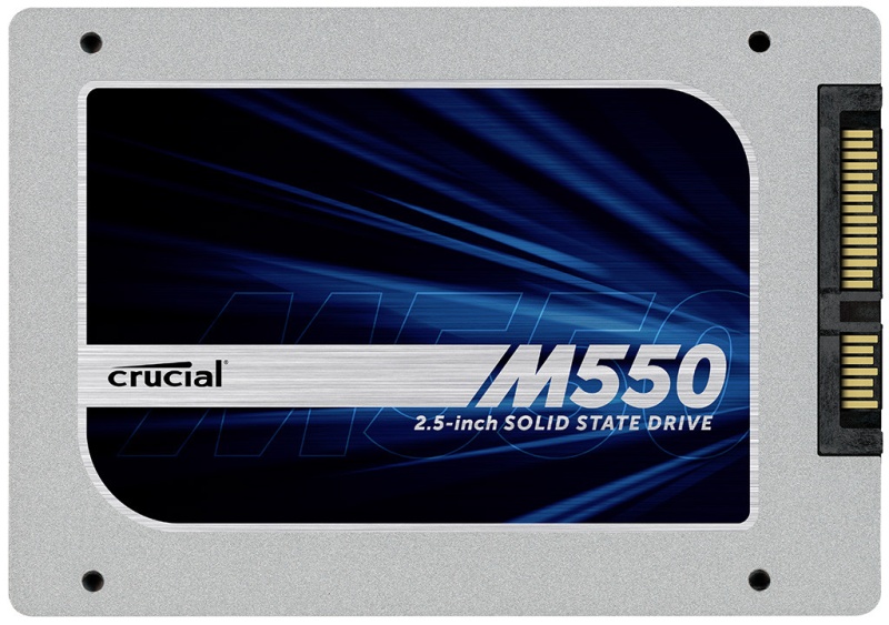 Crucial M550 Series SSDs Announced